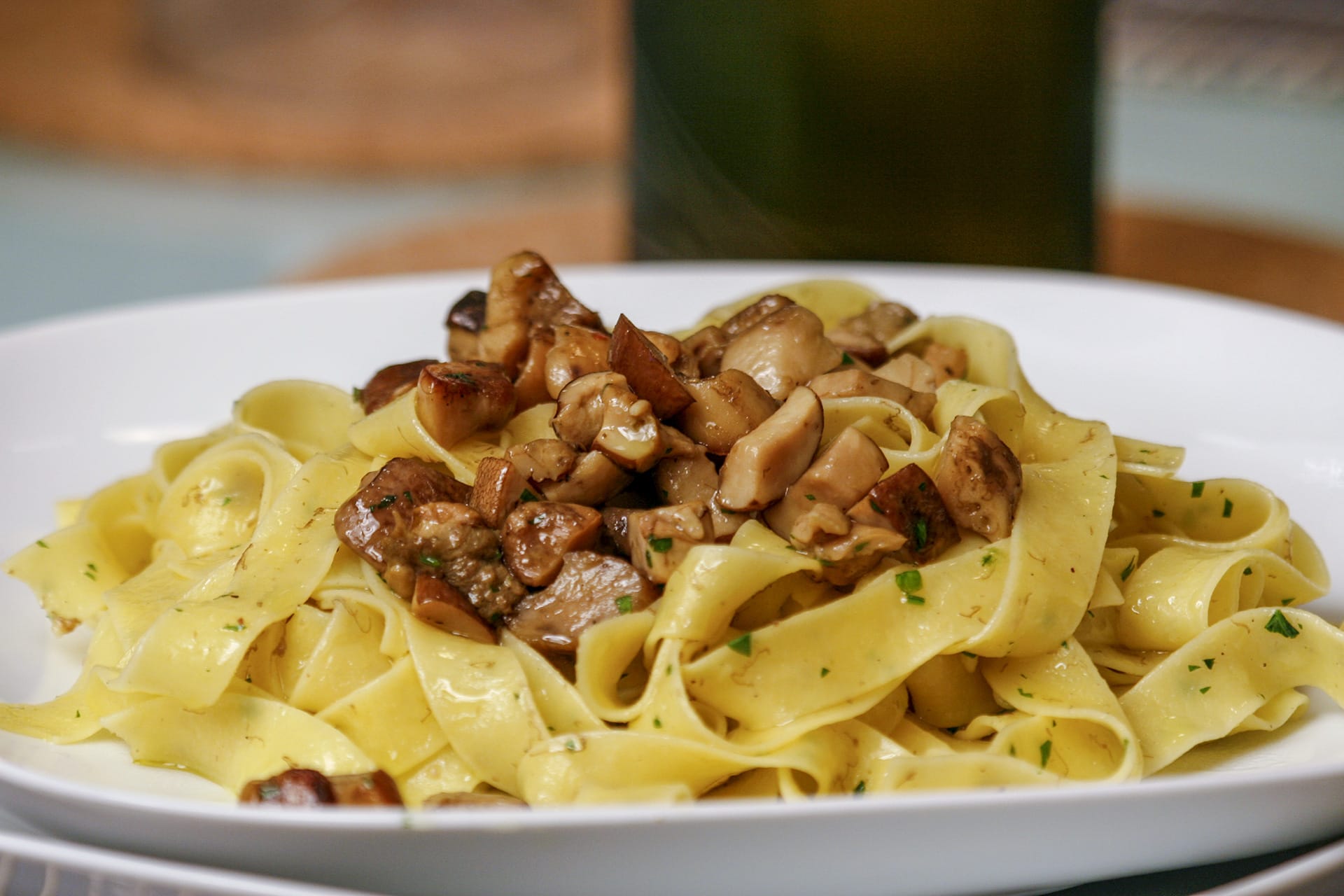 Tagliatelle ai porcini | Ricetta tipiche toscana | Ricette della cucina ...