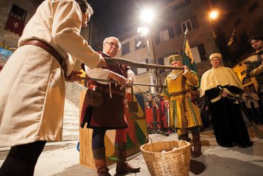 Giostra dell'Archidado - Colata dei Ceri
